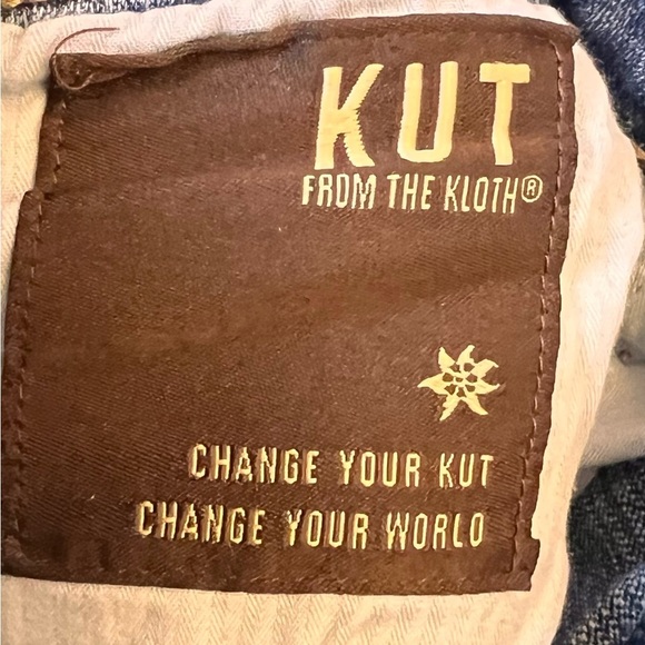 KUT from the Kloth Jeans Size 14 Women’s High Rise Straight Leg Blue Denim - Picture 4 of 11